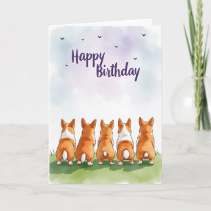 Sweet Birthday Pups Card