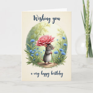 Sweet Birthday Rose Creature Card