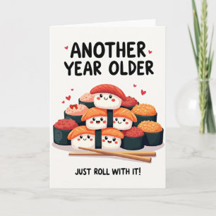 Sweet Birthday Smiling Food Card