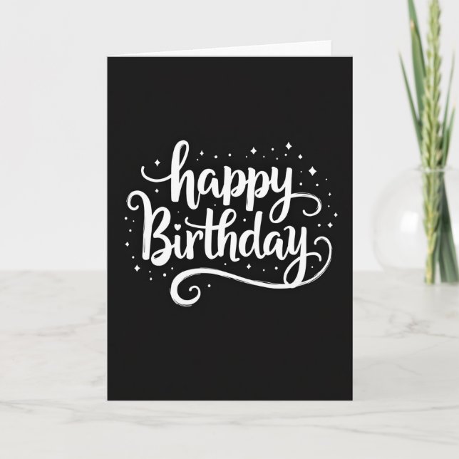 Sweet Birthday Sparkle Card (Front)