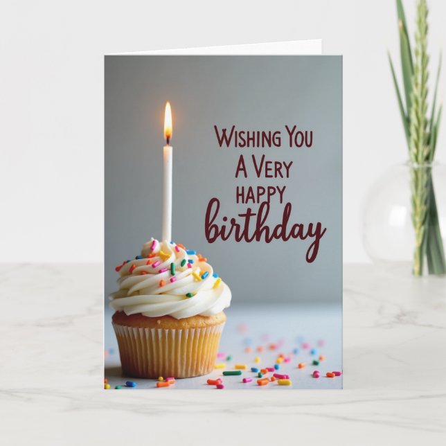 Sweet Birthday Sprinkles Card (Front)
