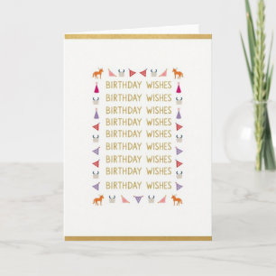 Sweet Birthday Steeds Card