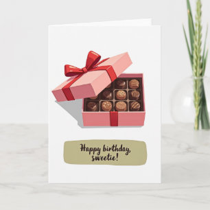 Sweet Birthday Treat Box Card