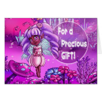 Sweet Black Fairy Birthday