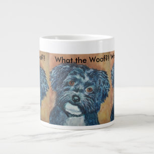 SWEET BLACK HAVANESE   EXTRA LARGE MUG