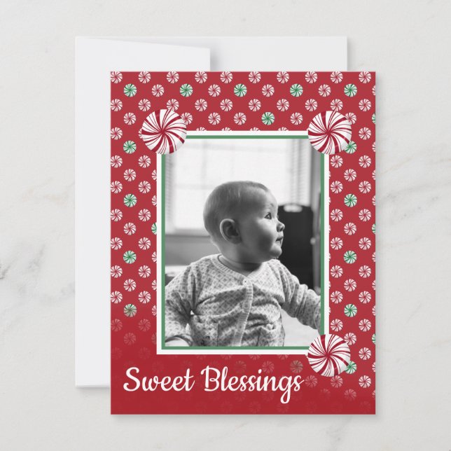 Sweet Blessings Christmas Card (Front)