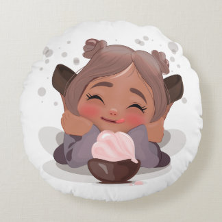 Sweet Bliss Round Cushion