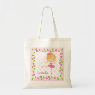 Sweet Blonde Ballerina Tote Bag