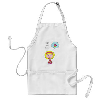 Sweet blonde girl standard apron