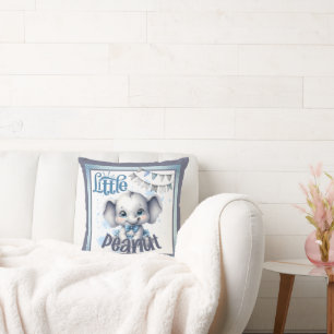 Sweet Blue Elephant - Little Peanut Cushion