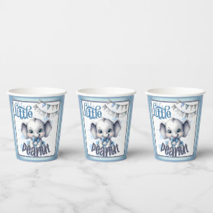 Sweet Blue Elephant - Little Peanut Paper Cups