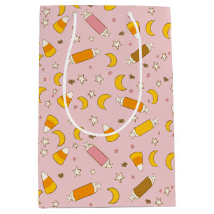 Sweet Boo Pink Halloween Candy Trick or Treat Medium Gift Bag