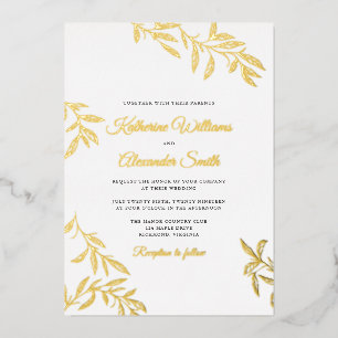 Sweet Botanical Wedding Invitation
