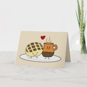 Sweet Bread and Hot Chocolate Pan caliente Mexican Thank You Card