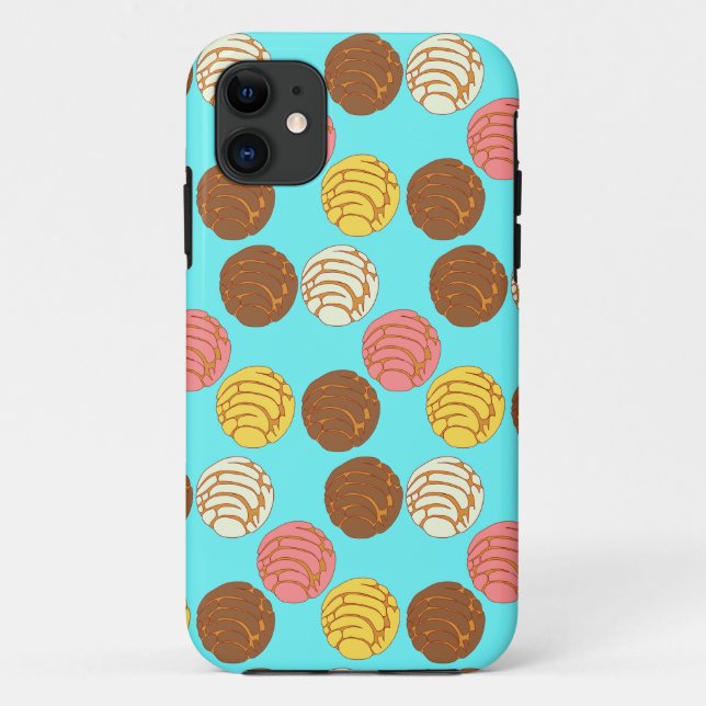 Sweet Bread  Mexican Pan Dulce Conchas Case-Mate iPhone Case (Back)