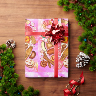 Sweet Bread Mexican Pan Dulce Wrapping Paper