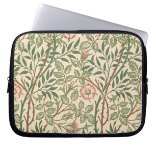 'Sweet Briar' design for wallpaper, printed by Joh Laptop Sleeve