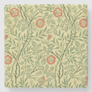Sweet Briar Pattern (by William Morris) Stone Coaster