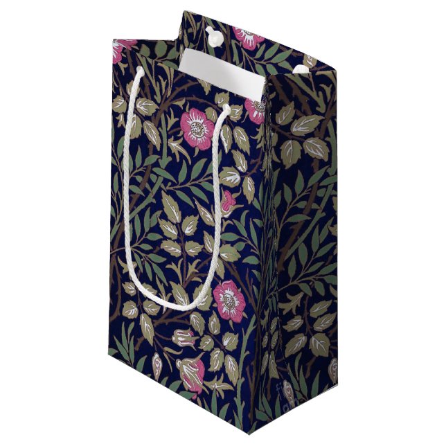 Sweet Briar, William Morris Small Gift Bag (Front Angled)
