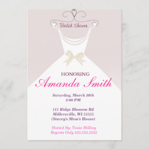 Sweet Bridal Shower Invitation