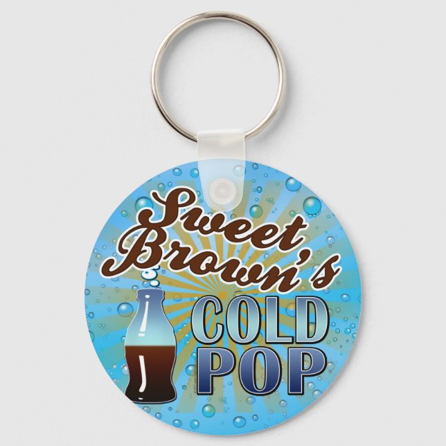 Sweet Brown's Cold Pop Key Ring (Front)