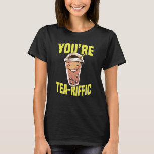 Sweet Bubble Tea Pun Love Pearl Milk Tea T-Shirt