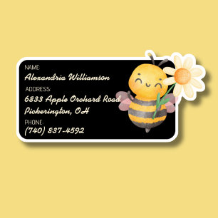 Sweet Bumblebee Luggage ID