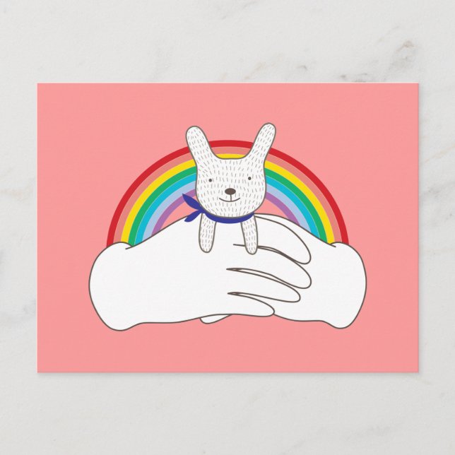 Sweet Bunny Postcard (Front)