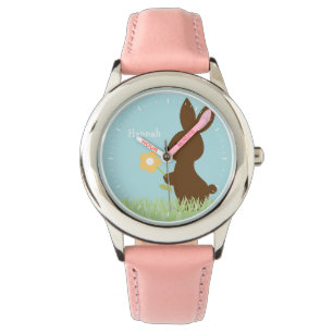 Sweet Bunny Rabbit Personalised Watch
