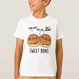 Sweet Buns Funny Baking Pun T-Shirt