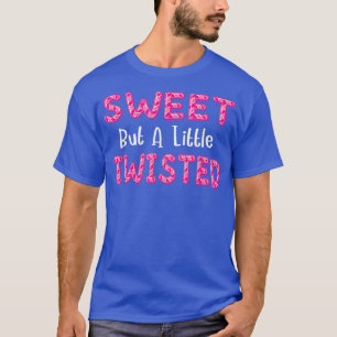 Sweet But A Little Twisted Funny Christmas Candy C T-Shirt