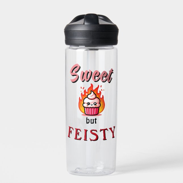 Sweet but Feisty  Water Bottle (Front)