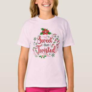 Sweet But Twisted Christmas Girl's T-Shirt