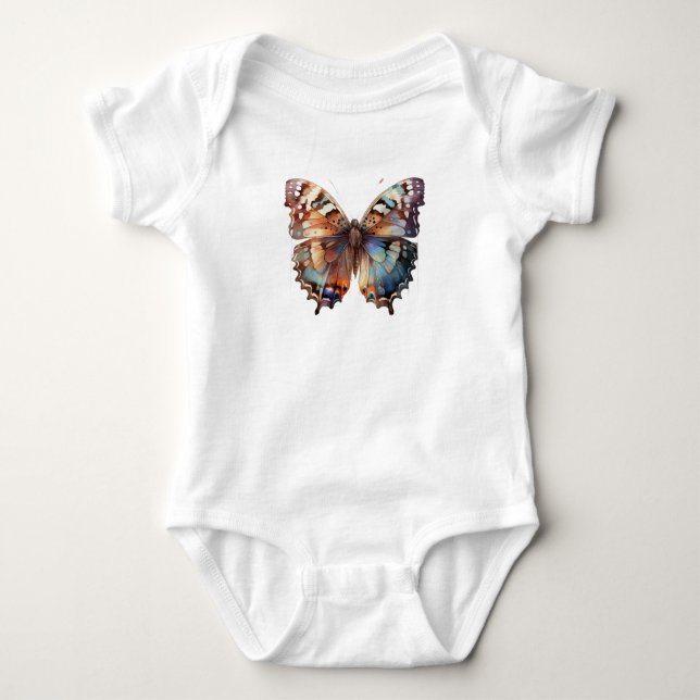 Sweet Butterfly Baby Bodysuit (Front)