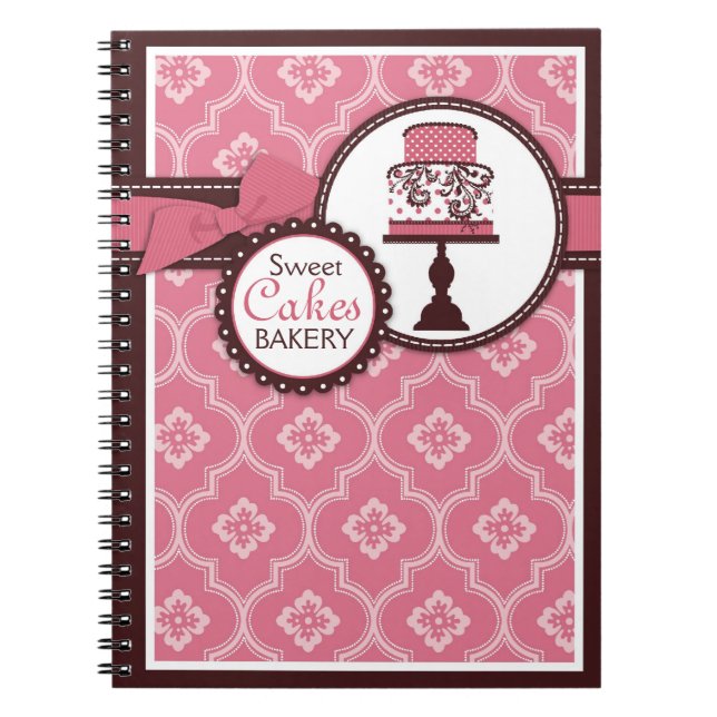 Sweet Cake Business Notebook (Front)