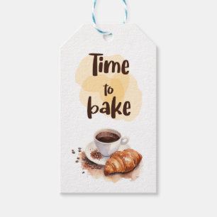 Sweet cake design gift tags