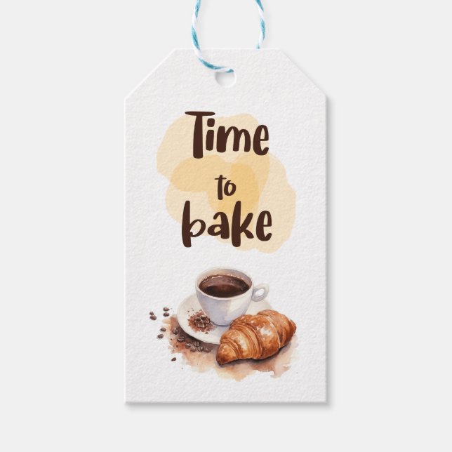 Sweet cake design  gift tags (Front)