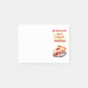 Sweet cake design  post-it notes