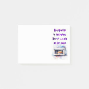 Sweet cake design  post-it notes