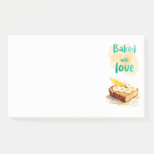 Sweet cake design post-it notes