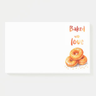 Sweet cake design post-it notes