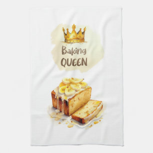 Sweet cake design tea towel