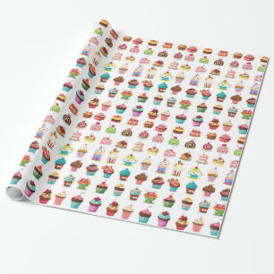 Sweet Cake Wrapping Paper