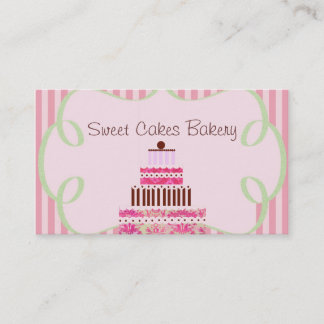 Sweet Cakes Business Card