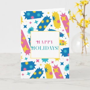 Sweet candies. card