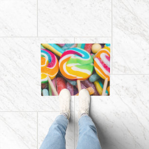 sweet candies doormat