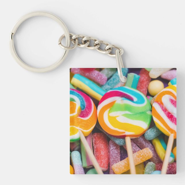 sweet candies key ring (Front)