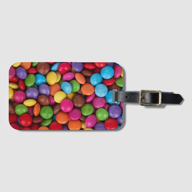 Sweet candies luggage tag (Front Horizontal)