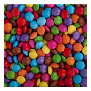 Sweet candies poster