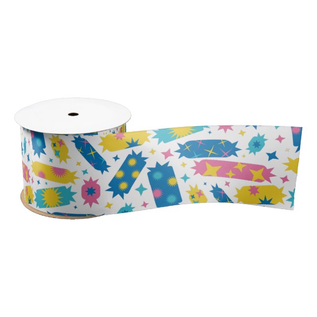 Sweet candies. satin ribbon (Spool)